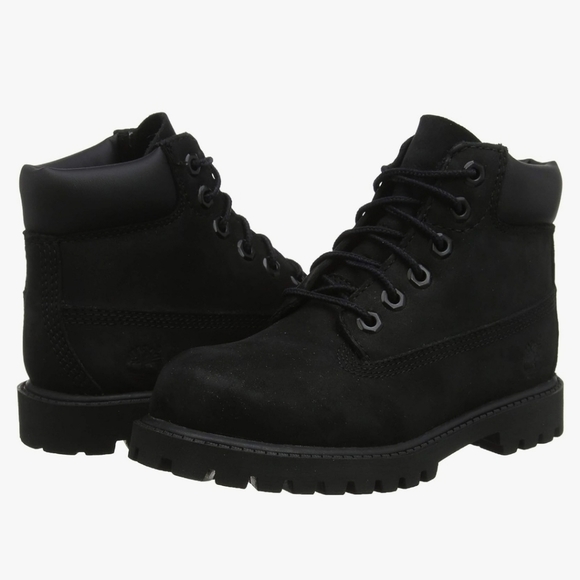 Timberland Other - Boys size 6 Black Waterproof leather Timberland Boots school hiking outdoors